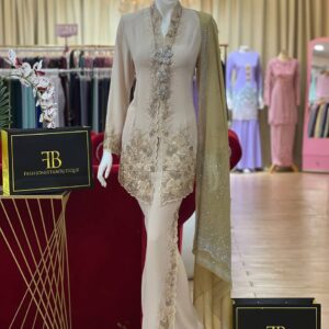 Kebaya Estelia NUDE CHAMPAGNE