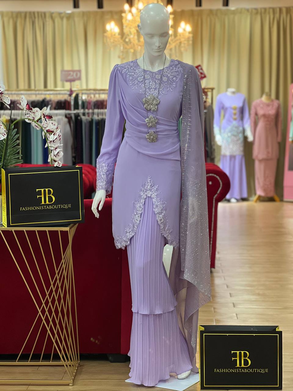 Kurung Bianca LILAC