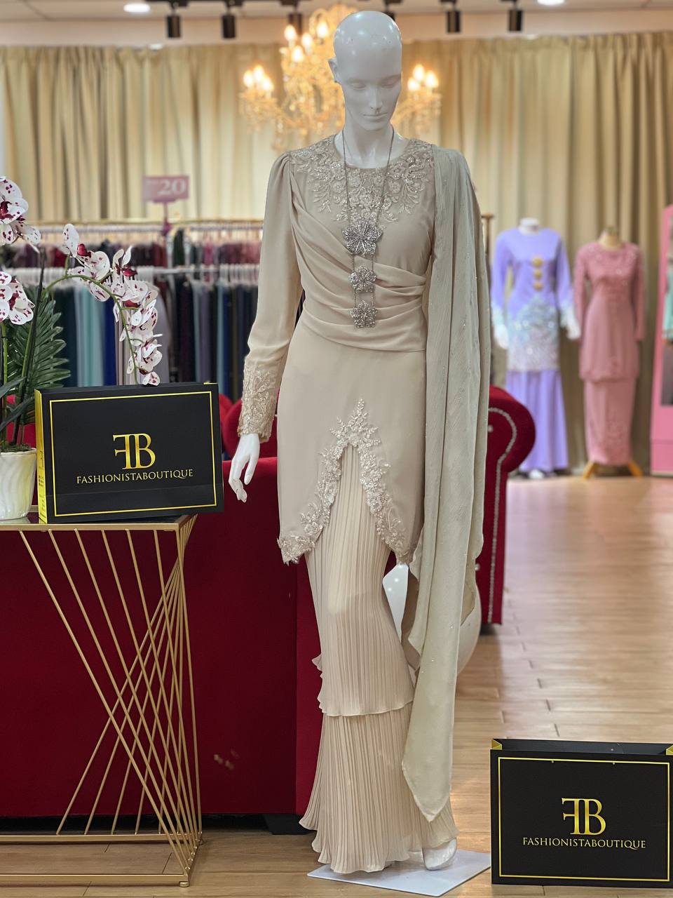 Kurung Bianca NUDE CHAMPAGNE