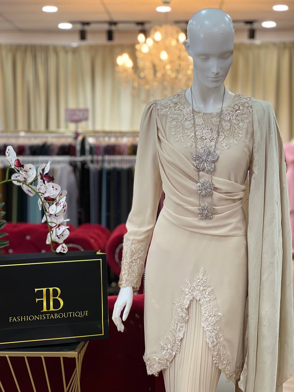 Kurung Bianca NUDE CHAMPAGNE - Image 3