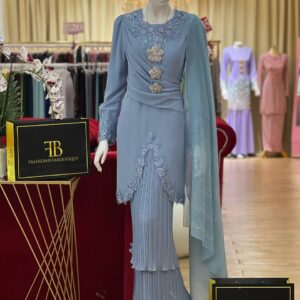 Kurung Bianca ASH BLUE