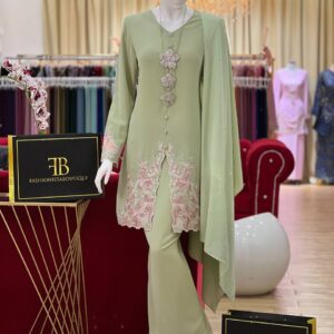 Kebaya Nissa STRAWBERRY MATCHA