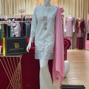 Kurung Dalina STRAWBERRY MATCHA