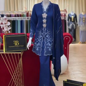 Kebaya Miranda NAVY BLUE