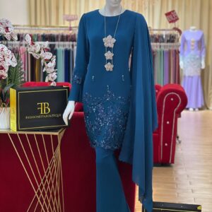 Kurung Arabelle TEAL BLUE