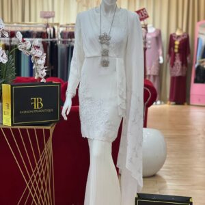 Kurung Terissa WHITE