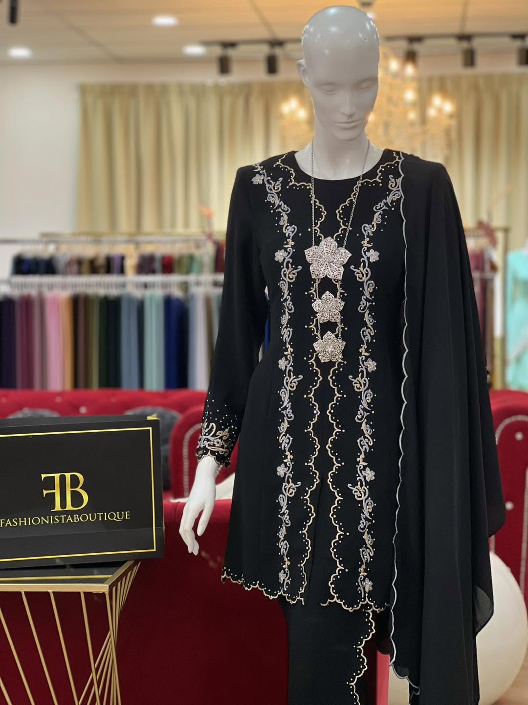 Kurung Eldra BLACK - Image 3