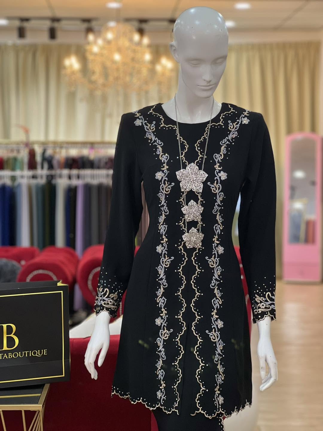 Kurung Eldra BLACK - Image 4