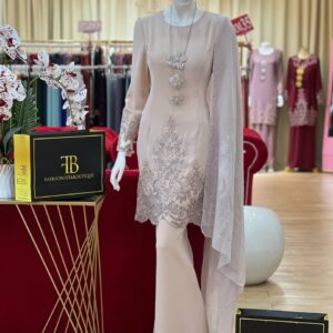 Kurung Tiara NUDE CHAMPAGNE