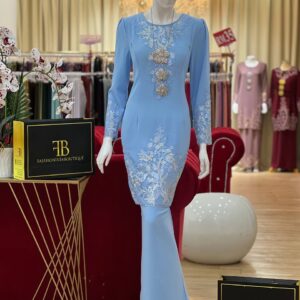 Kurung Lavella BABY BLUE
